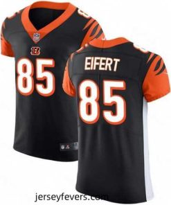Mens Nike Cincinnati Bengals 85 Tyler Eifert Black Team Color Vapor Untouchable Elite Player NFL Jersey