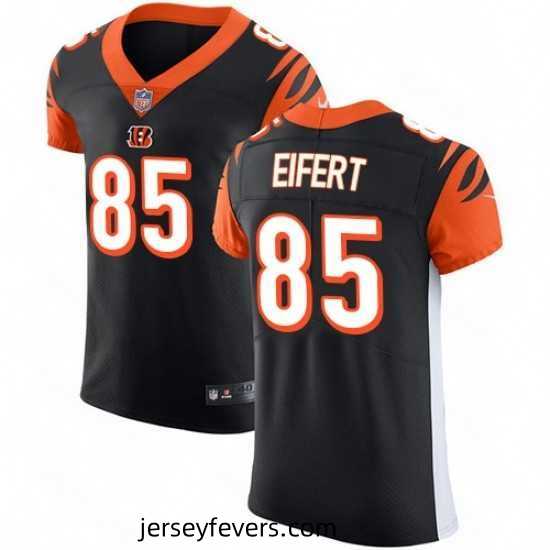 Mens Nike Cincinnati Bengals 85 Tyler Eifert Black Team Color Vapor Untouchable Elite Player NFL Jersey