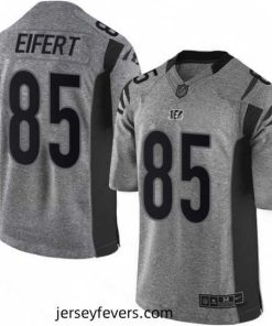 Mens Nike Cincinnati Bengals 85 Tyler Eifert Limited Gray Gridiron NFL Jersey