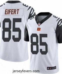 Mens Nike Cincinnati Bengals 85 Tyler Eifert Limited White Rush Vapor Untouchable NFL Jersey