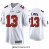 Mike Evans Buccaneers White Super Bowl Lv Game Fashion Jersey
