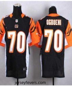 New Cincinnati Bengals #70 Cedric Ogbuehi Black Team Color Stitched NFL Elite jersey