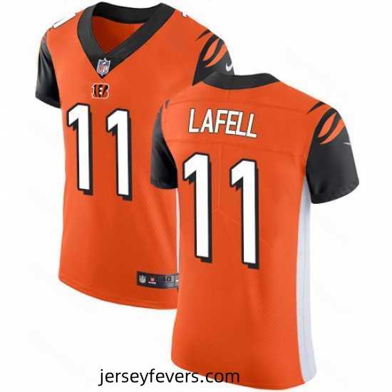 Nike Bengals #11 Brandon LaFell Orange Alternate Mens Stitched NFL Vapor Untouchable Elite Jersey