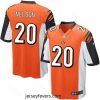 Nike Bengals #20 Reggie Nelson Orange Alternate Stitched NFL Elite Jersey