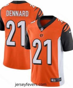 Nike Bengals #21 Darqueze Dennard Orange Alternate Mens Stitched NFL Vapor Untouchable Limited Jersey