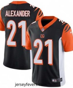 Nike Bengals 21 Mackensie Alexander Black Team Color Stitched NFL Vapor Untouchable Limited Jersey