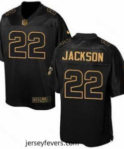 Nike Bengals #22 William Jackson Black Mens Stitched NFL Elite Pro Line Gold Collection Jersey