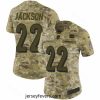 Nike Bengals #22 William Jackson Camo Stitched NFL Limited 2018 Salute to Service Jersey