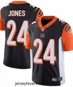 Nike Bengals #24 Adam Jones Black Team Color Mens Stitched NFL Vapor Untouchable Limited Jersey