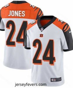 Nike Bengals #24 Adam Jones White Mens Stitched NFL Vapor Untouchable Limited Jersey