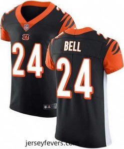 Nike Bengals 24 Vonn Bell Black Team Color Stitched NFL Vapor Untouchable Elite Jersey