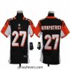 Nike Bengals #27 Dre Kirkpatrick Black Team Color Stitched NFL Elite Jersey