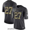Nike Bengals #27 Dre Kirkpatrick Black Stitched NFL Limited 2016 Salute to Service Jersey