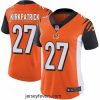Nike Bengals #27 Dre Kirkpatrick Orange Alternate Womens Stitched NFL Vapor Untouchable Limited Jersey