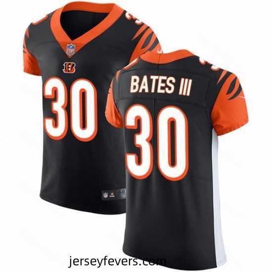 Nike Bengals #30 Jessie Bates III Black Team Color Mens Stitched NFL Vapor Untouchable Elite Jersey