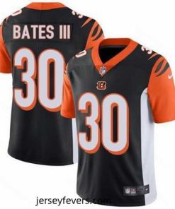 Nike Bengals 30 Jessie Bates III Black Vapor Untouchable Limited Jersey