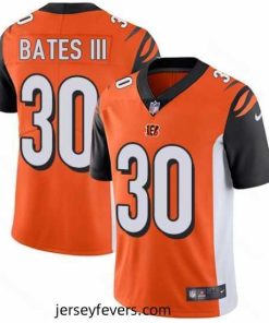 Nike Bengals #30 Jessie Bates III Orange Alternate Mens Stitched NFL Vapor Untouchable Limited Jersey