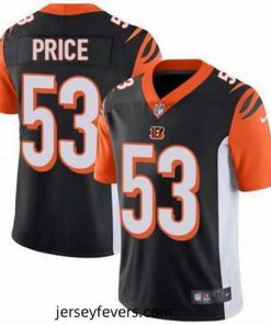 Nike Bengals 53 Billy Price Black Vapor Untouchable Limited Jersey