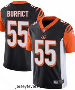 Nike Bengals #55 Vontaze Burfict Black Team Color Stitched NFL Vapor Untouchable Limited Jersey