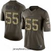 Nike Bengals #55 Vontaze Burfict Green Stitched NFL Limited Salute to Service Jersey