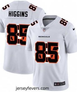 Nike Bengals 85 Tee Higgins White Shadow Logo Limited Jersey
