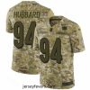 Nike Bengals #94 Sam Hubbard Camo Mens Stitched NFL Limited 2018 Salute To Service Jersey