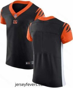 Nike Bengals Blank Black Team Color Mens Stitched NFL Vapor Untouchable Elite Jersey