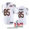 Nike Cincinati Bengals 85 Tee Higgins White 2022 Super Bowl LVI Vapor Limited Jersey