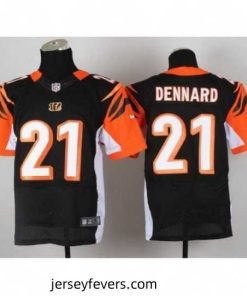 Nike Cincinnati Bengals 21 Darqueze Dennard Black Elite NFL Jersey