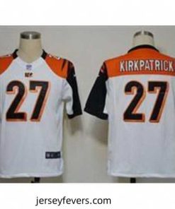 Nike Cincinnati Bengals 27 Dre Kirkpatrick White Game NFL Jersey