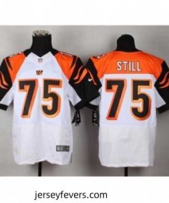 Nike Cincinnati Bengals 75 Devon Still white Elite NFL Jersey