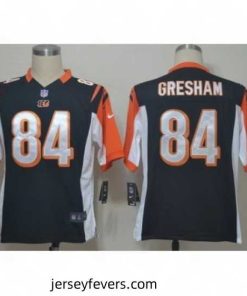 Nike Cincinnati Bengals 84 Jermaine Gresham Black Game NFL Jersey