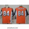 Nike Cincinnati Bengals 84 Jermaine Gresham Orange Game NFL Jersey