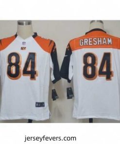 Nike Cincinnati Bengals 84 Jermaine Gresham White Game NFL Jersey
