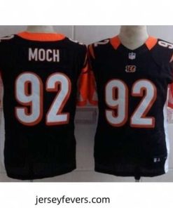 Nike Cincinnati Bengals 92 Dontay Moch Black Elite NFL Jersey