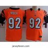 Nike Cincinnati Bengals 92 Dontay Moch Orange Elite NFL Jersey