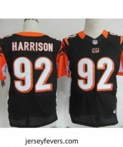 Nike Cincinnati Bengals 92 James Harrison Black Elite NFL Jersey