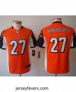 Nike Cincinnati Bengals #27 Dre Kirkpatrick Orange Color[Limited Jerseys]