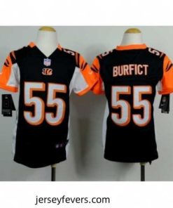 Nike Cincinnati Bengals #55 Vontaze Burfict black Jerseys