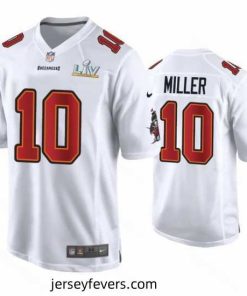 Scotty Miller Buccaneers White Super Bowl Lv Game Fashion Jersey