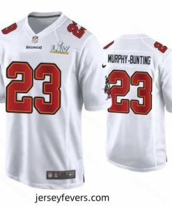 Sean Murphy Bunting Buccaneers White Super Bowl Lv Game Fashion Jersey