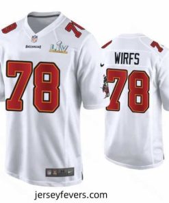 Tristan Wirfs Buccaneers White Super Bowl Lv Game Fashion Jersey