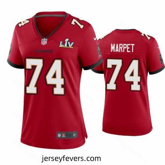 Ali Marpet Buccaneers Red Super Bowl Lv Game Jersey