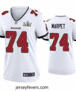 Ali Marpet Buccaneers White Super Bowl Lv Game Jersey