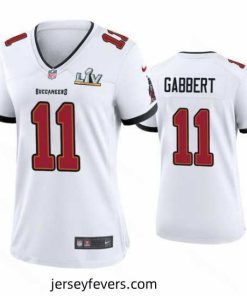 Blaine Gabbert Buccaneers White Super Bowl Lv Game Jersey