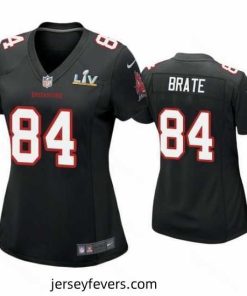 Cameron Brate Buccaneers Black Super Bowl Lv Game Fashion Jersey