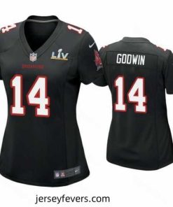 Chris Godwin Buccaneers Black Super Bowl Lv Game Fashion Jersey