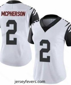 Cincinnati Bengals #2 Evan McPherson 2021 Rush Vapor Limited Stitched NFL Jersey