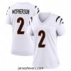 Cincinnati Bengals #2 Evan McPherson 2021 White Vapor Limited Stitched NFL Jersey