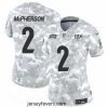 Cincinnati Bengals 2 Evan McPherson 2024 F.U.S.E Arctic Camo Salute To Service Limited Stitched Football Jersey